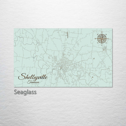 Shelbyville, Tennessee Street Map