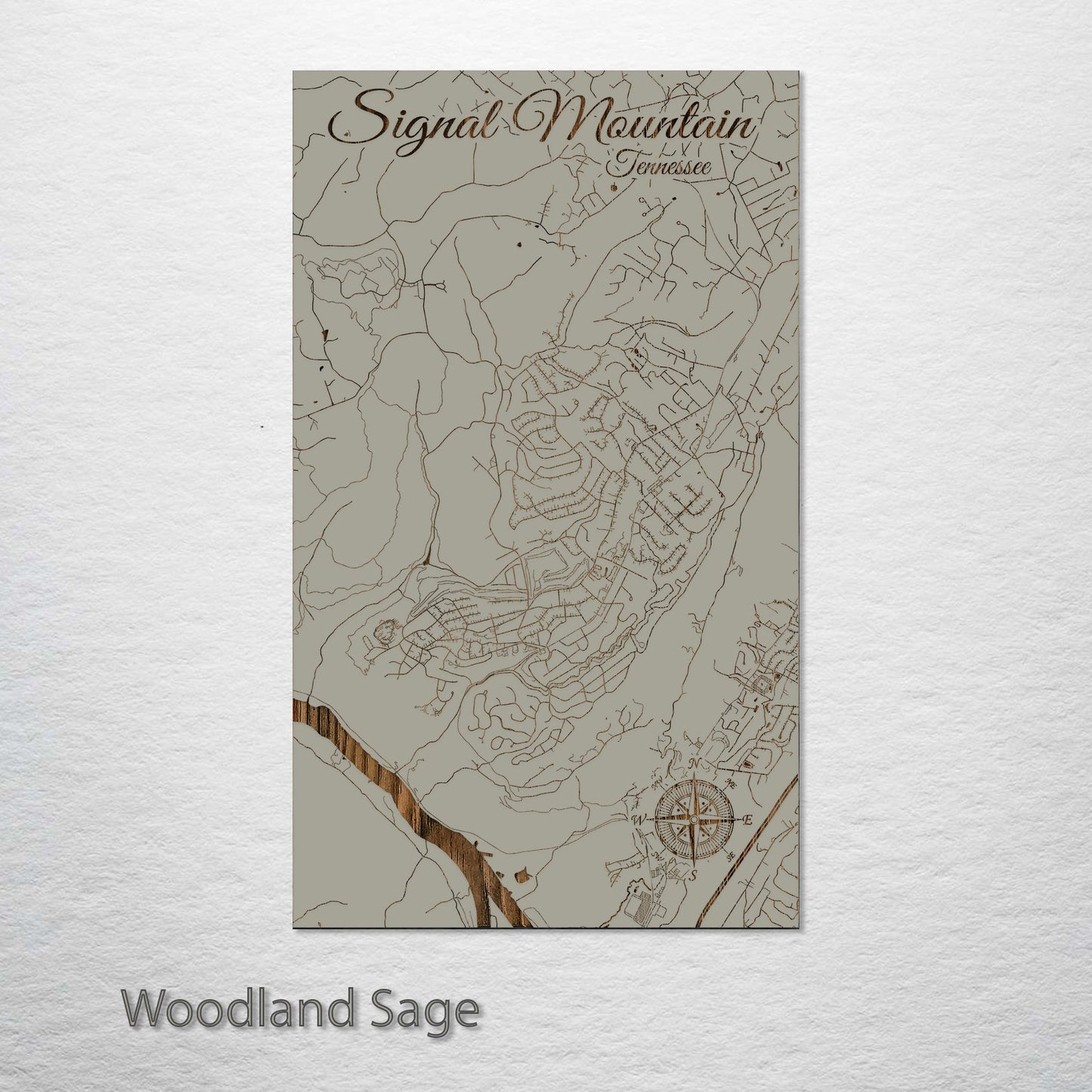 Signal Mountain, Tennessee Street Map