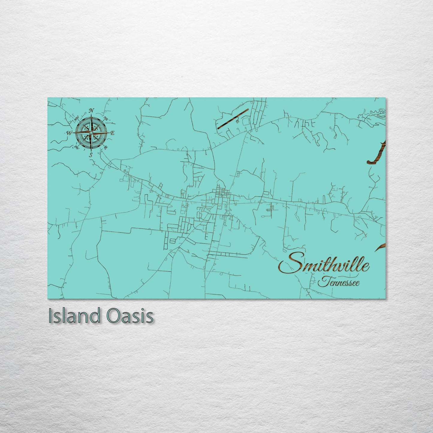 Smithville, Tennessee Street Map