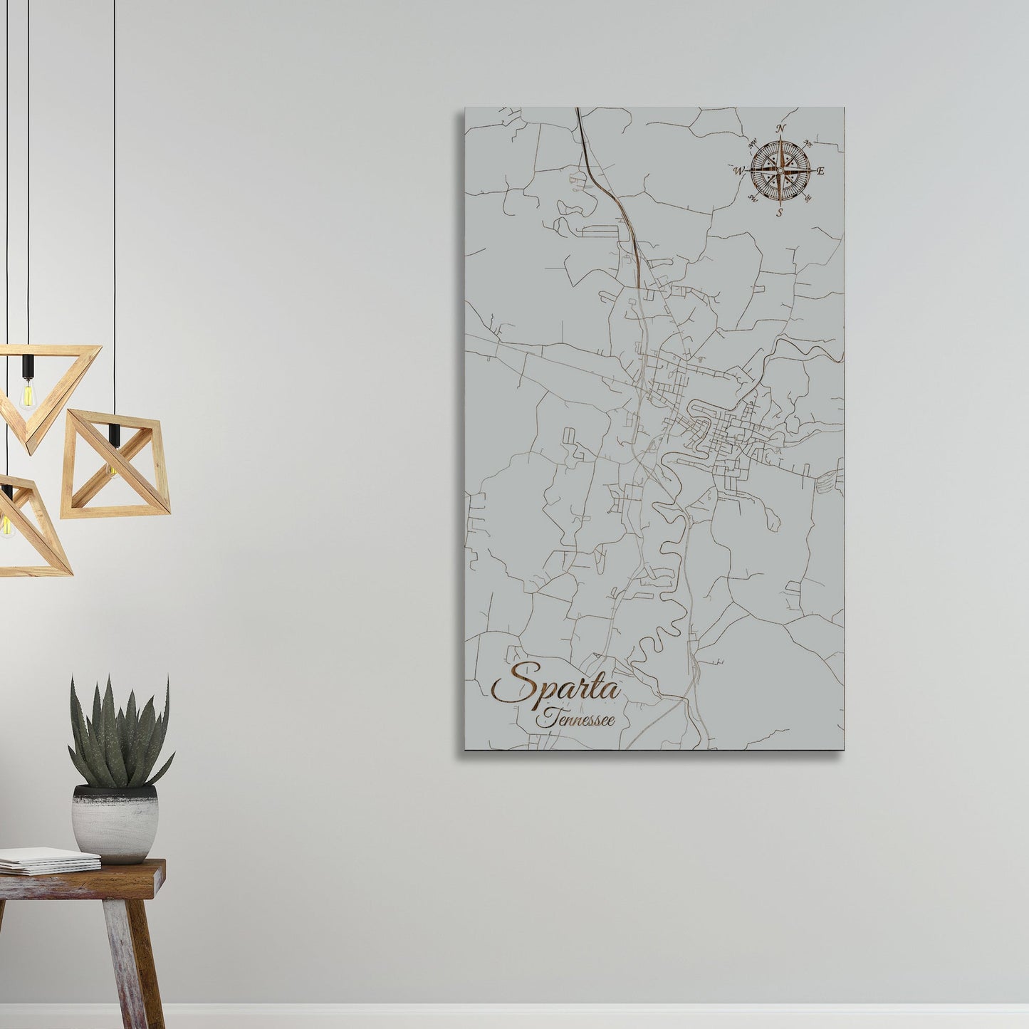 Sparta, Tennessee Street Map