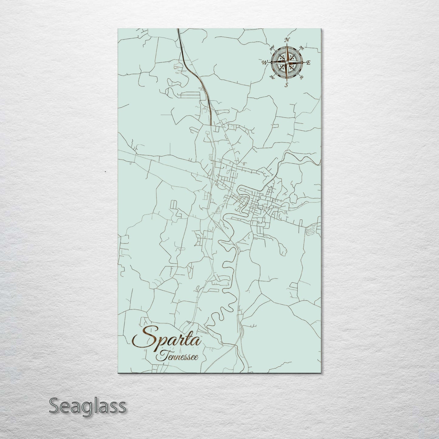 Sparta, Tennessee Street Map