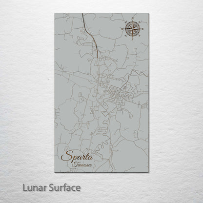Sparta, Tennessee Street Map