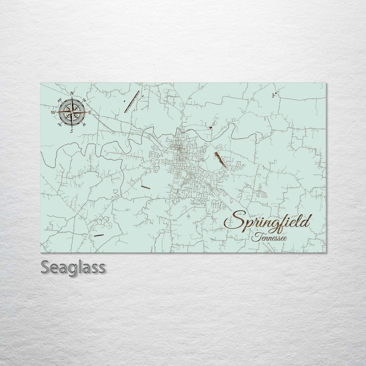 Springfield, Tennessee Street Map