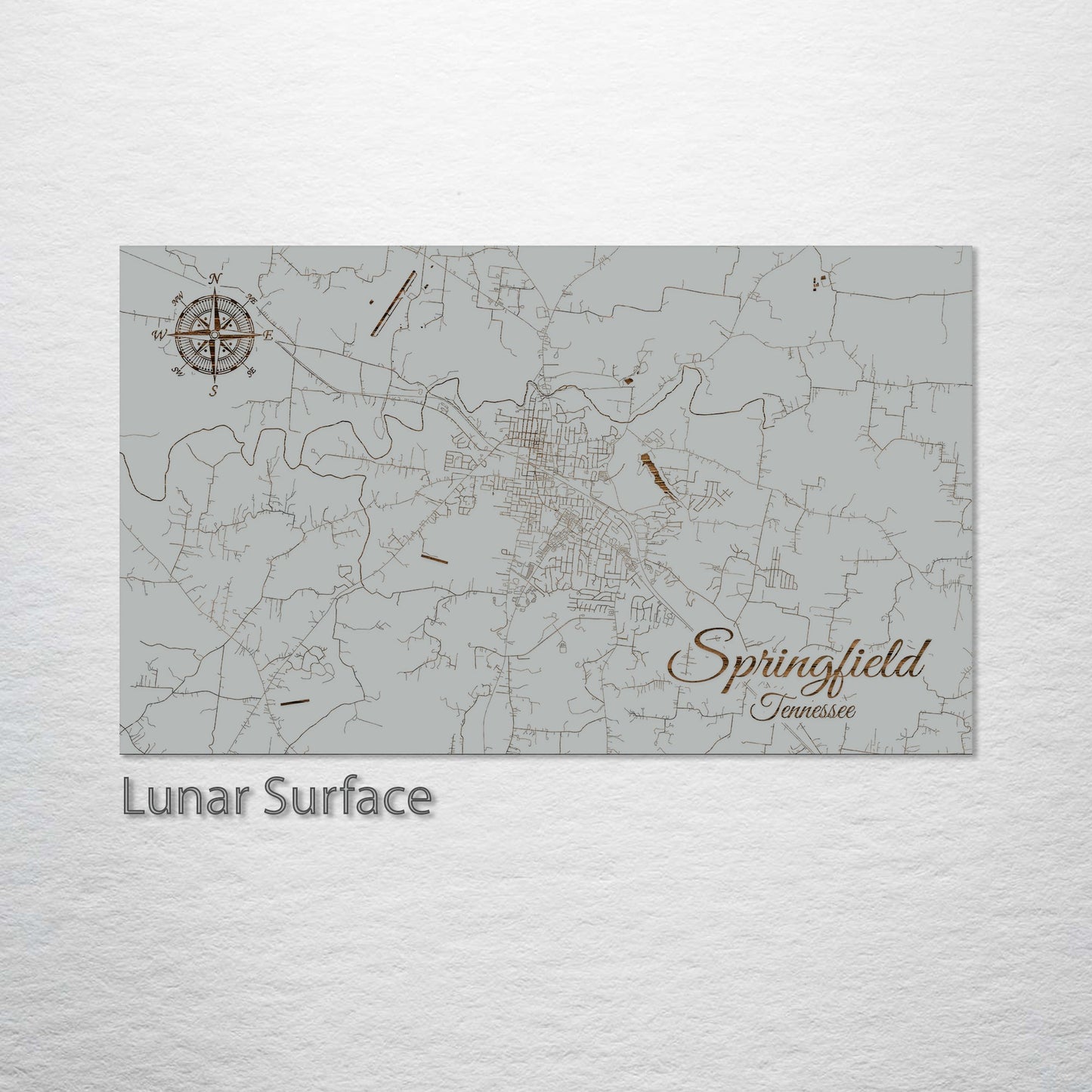 Springfield, Tennessee Street Map