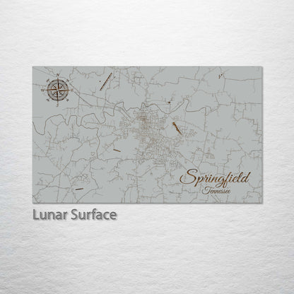 Springfield, Tennessee Street Map