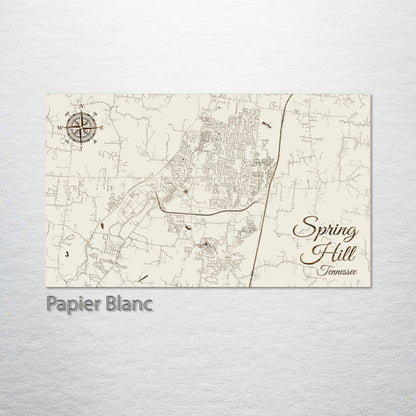 Spring Hill, Tennessee Street Map