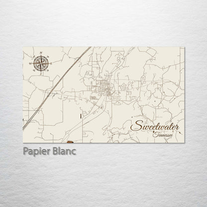 Sweetwater, Tennessee Street Map
