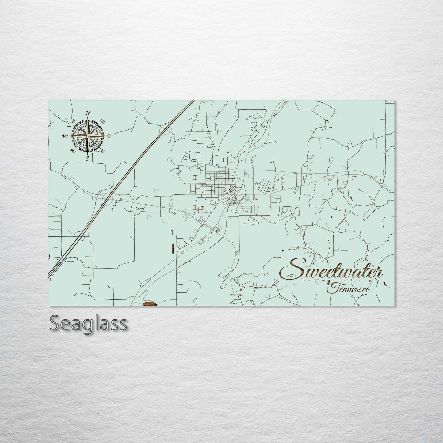 Sweetwater, Tennessee Street Map