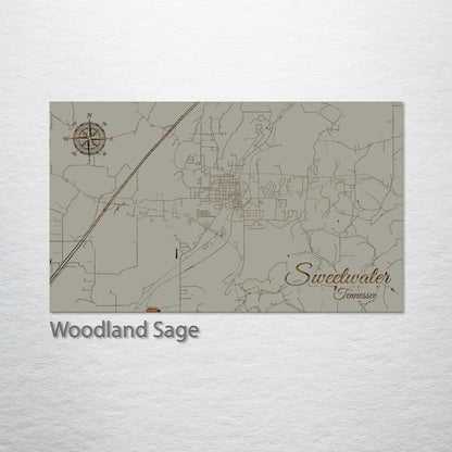 Sweetwater, Tennessee Street Map