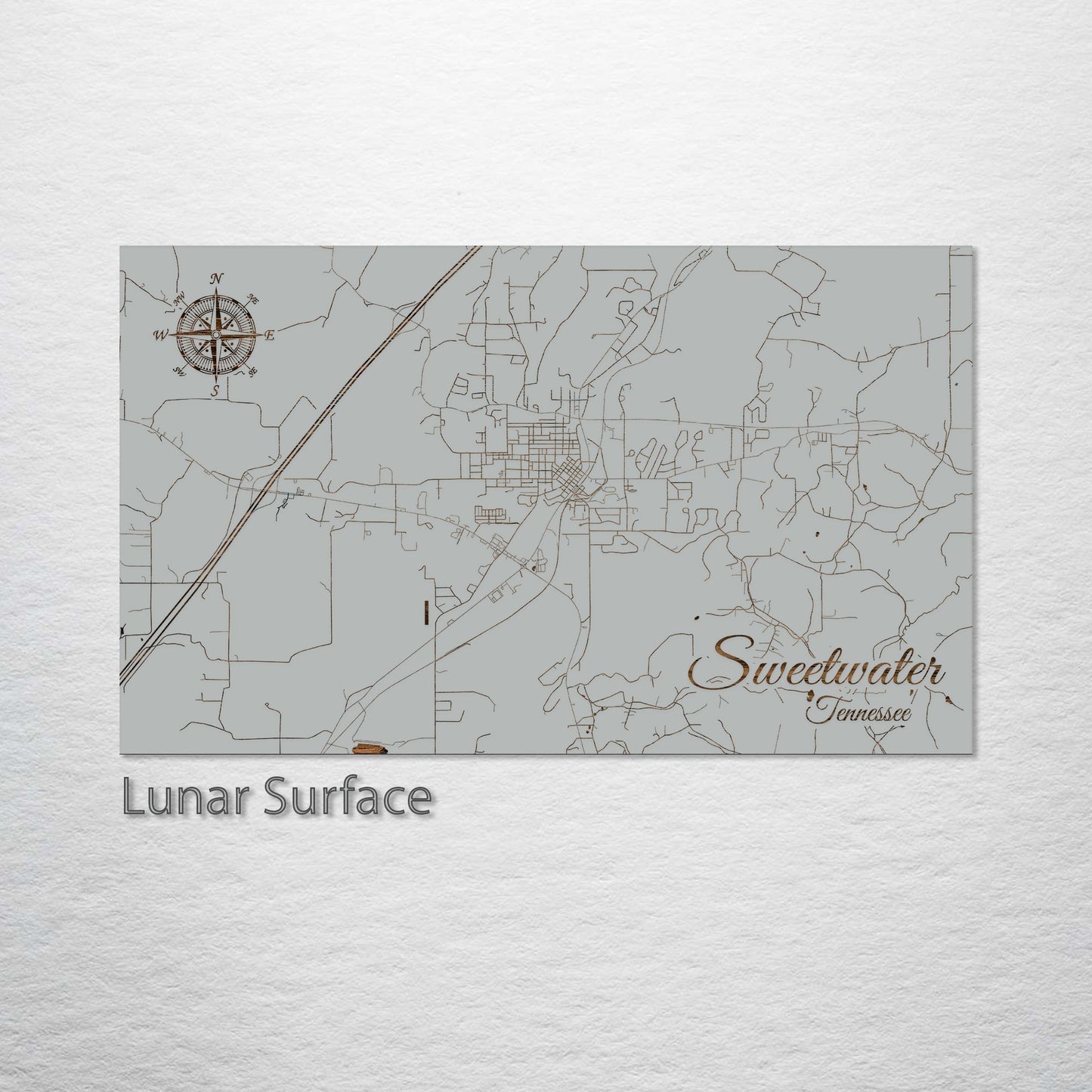 Sweetwater, Tennessee Street Map