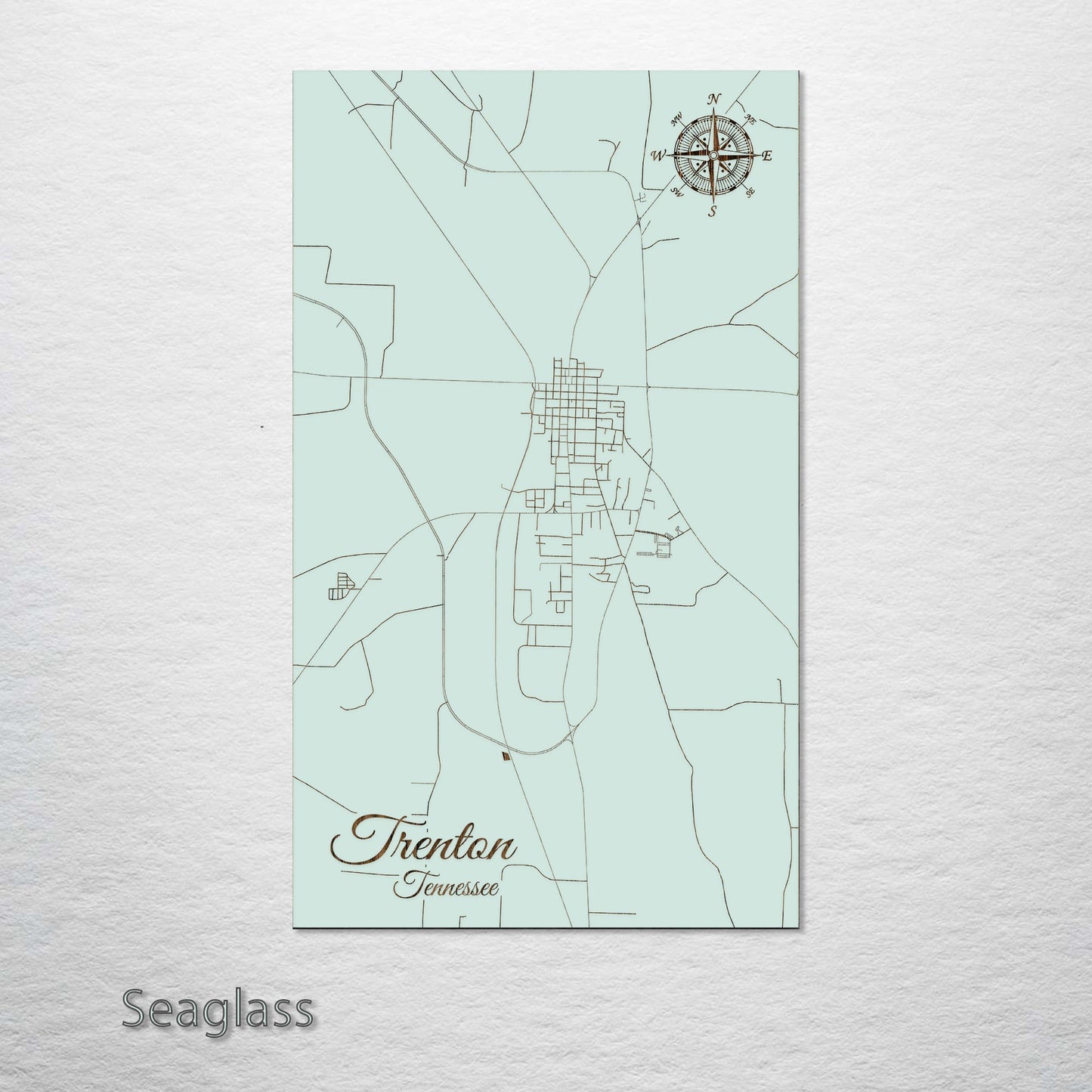 Trenton, Tennessee Street Map