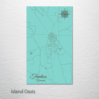 Trenton, Tennessee Street Map