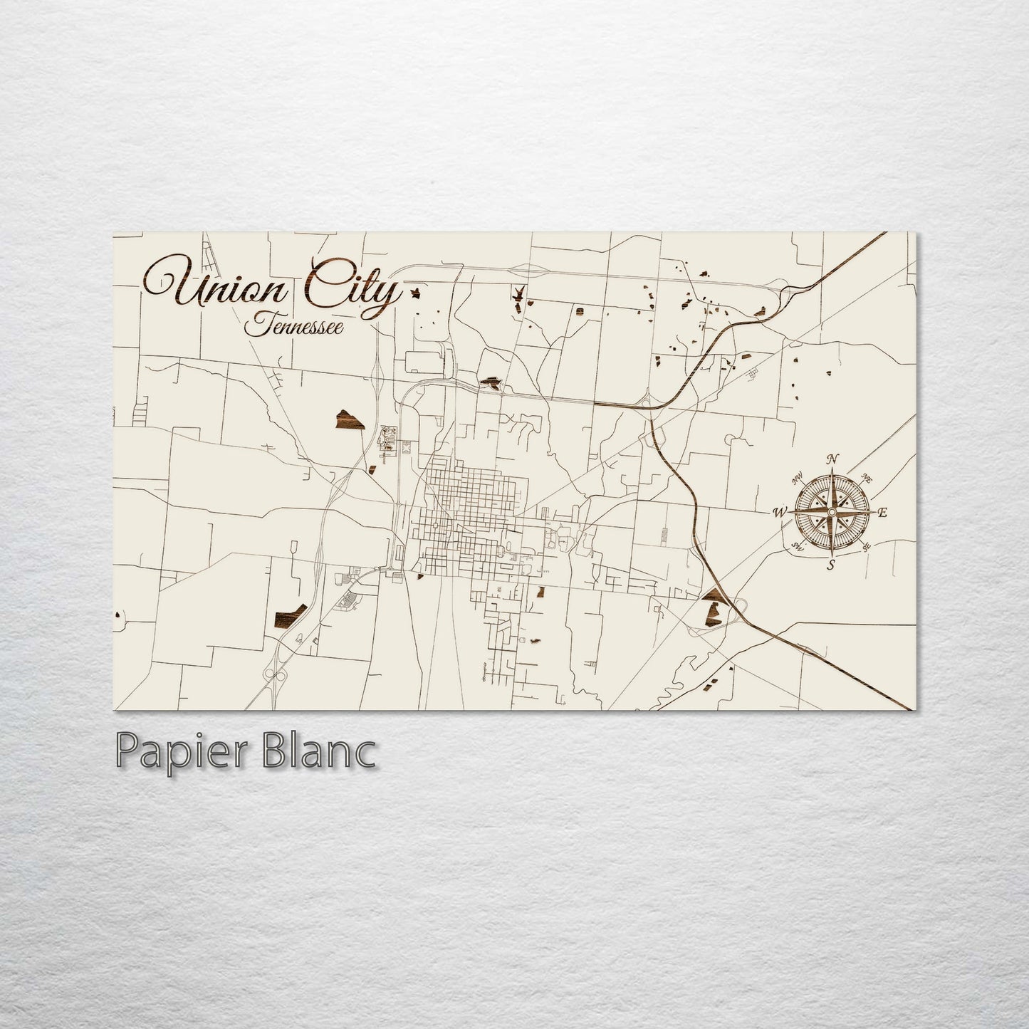 Union City, Tennessee Street Map