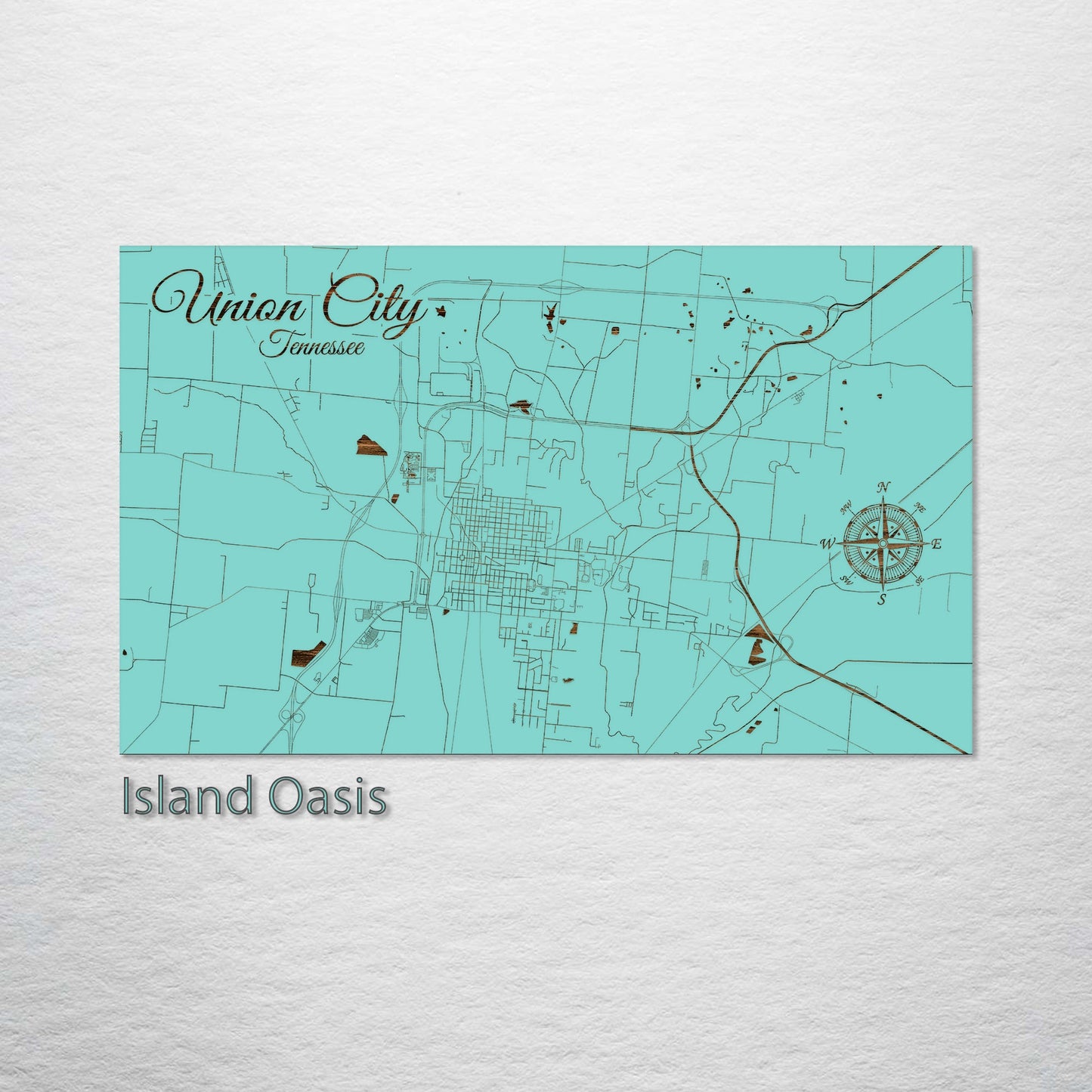 Union City, Tennessee Street Map