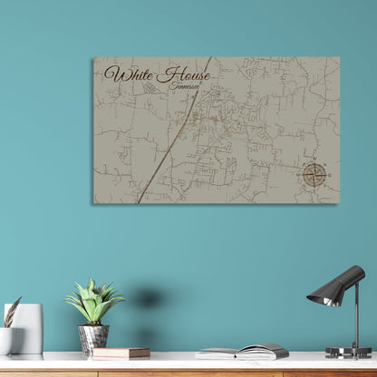 White House, Tennessee Street Map