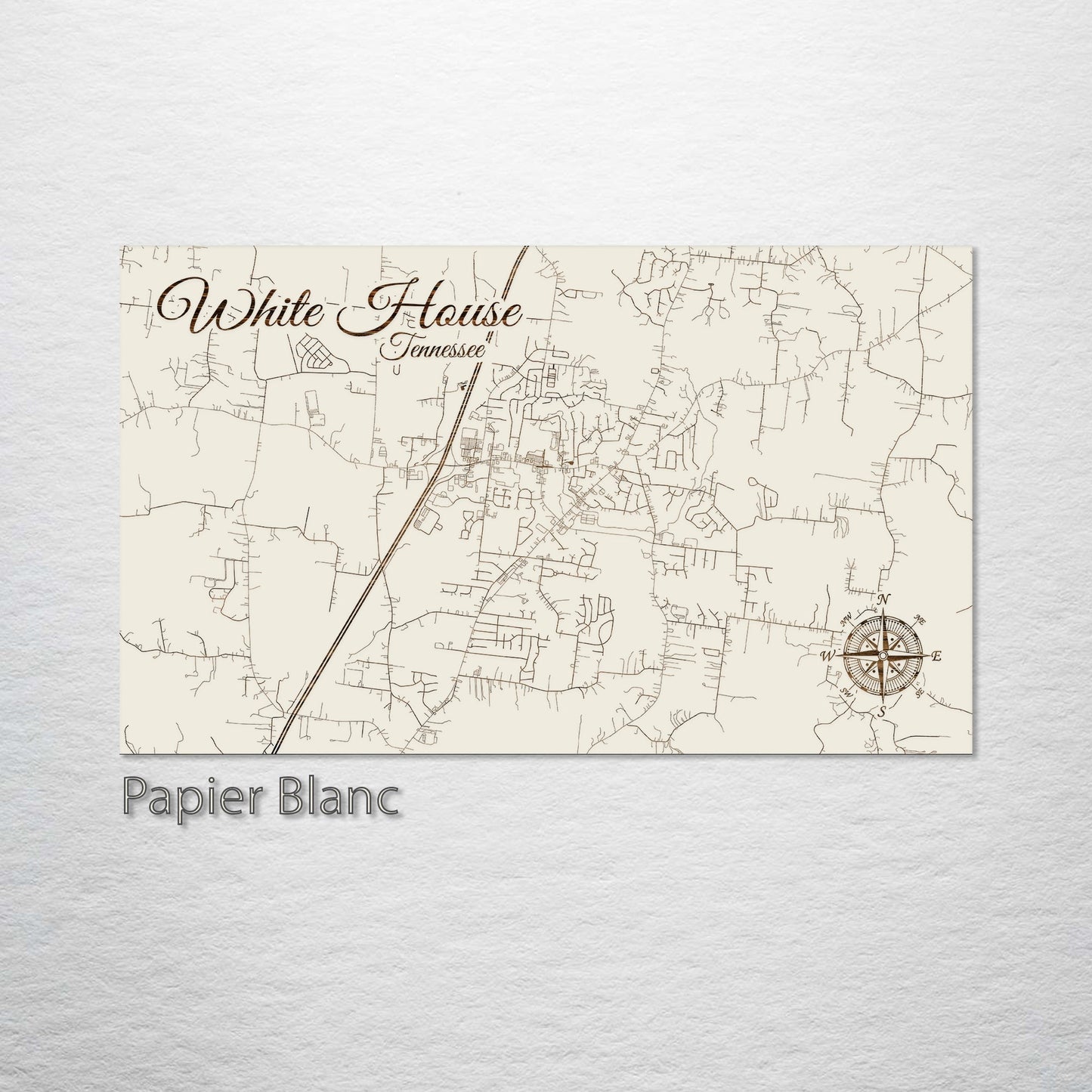 White House, Tennessee Street Map