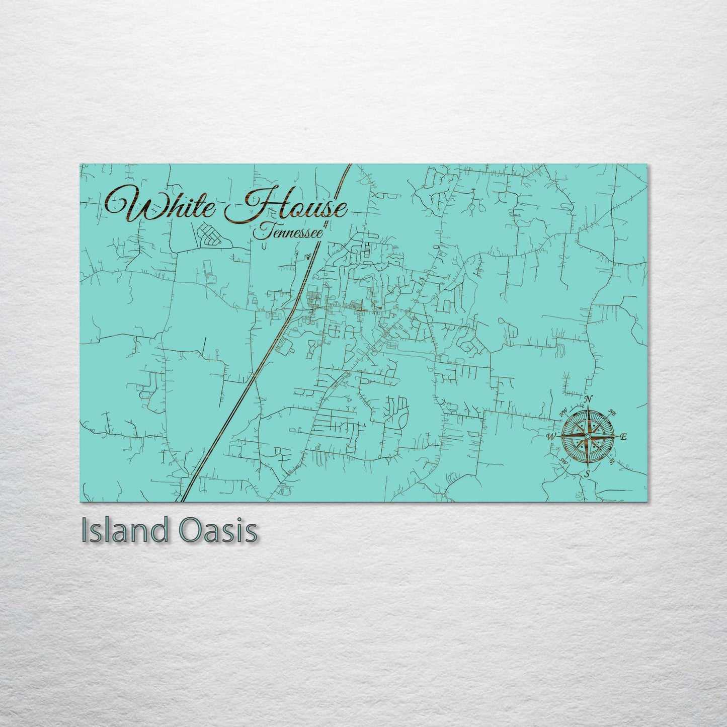 White House, Tennessee Street Map