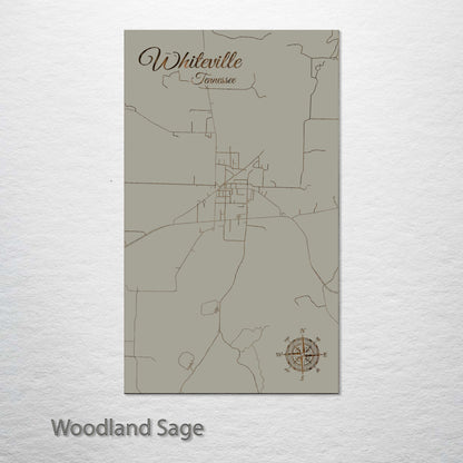 Whiteville, Tennessee Street Map