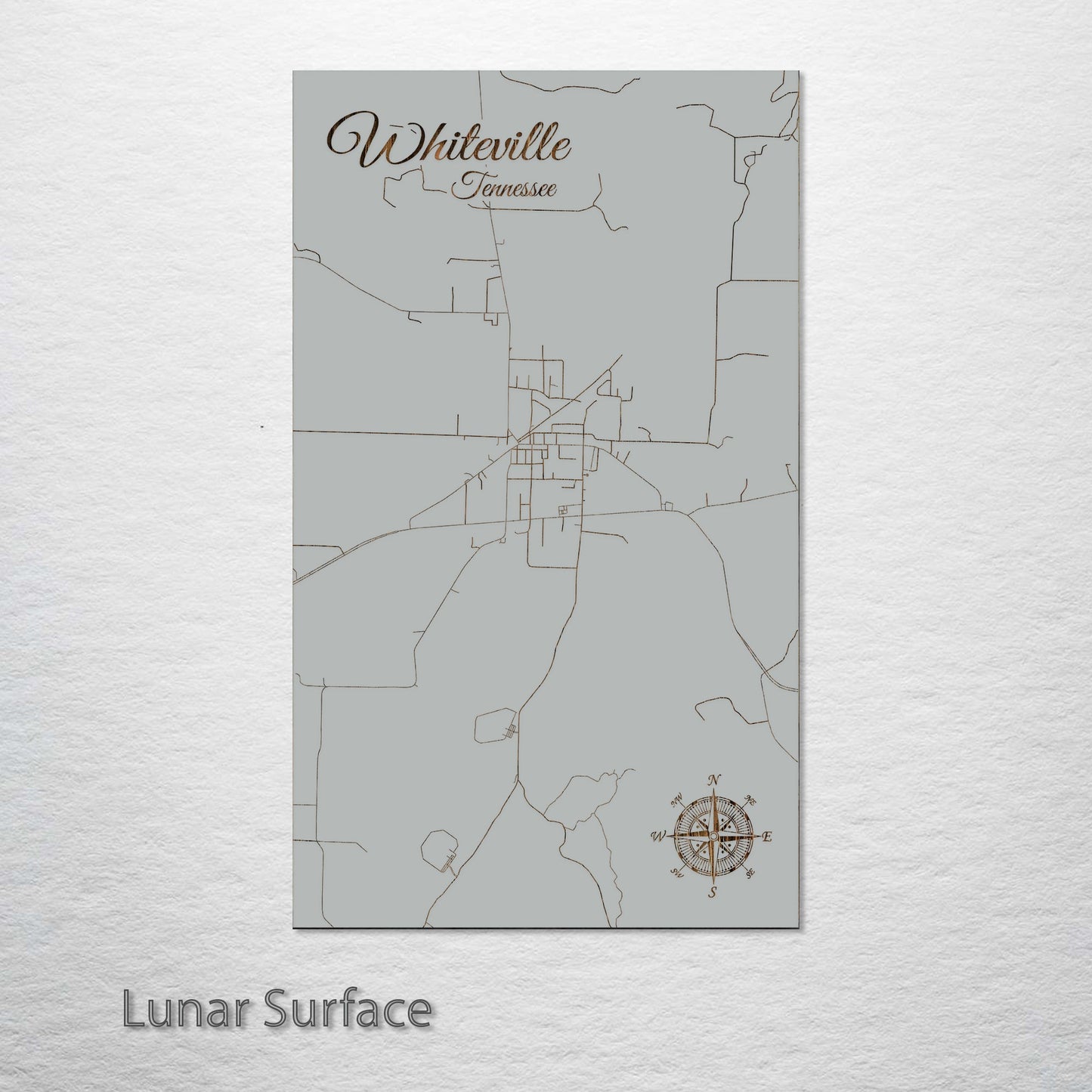 Whiteville, Tennessee Street Map