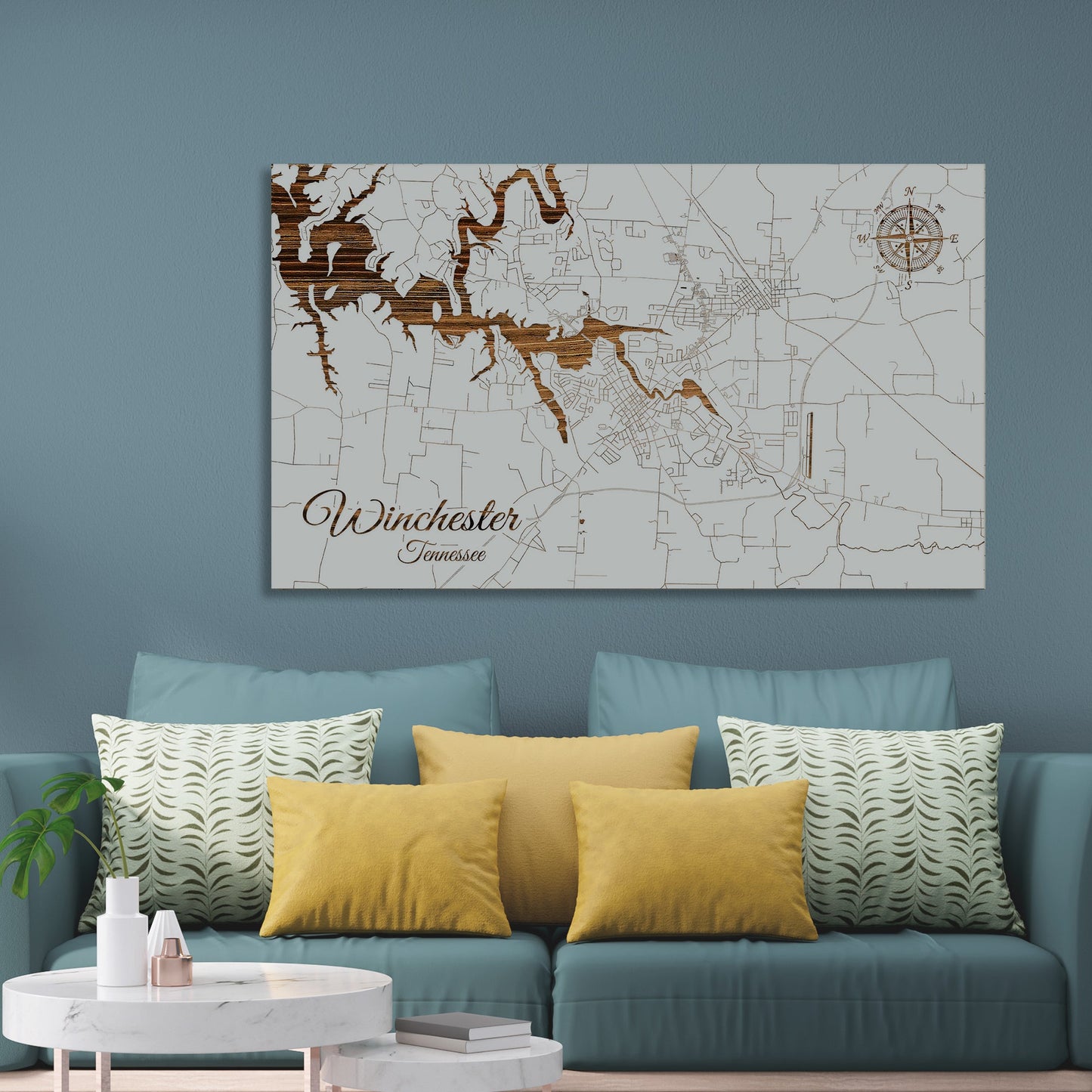 Winchester, Tennessee Street Map