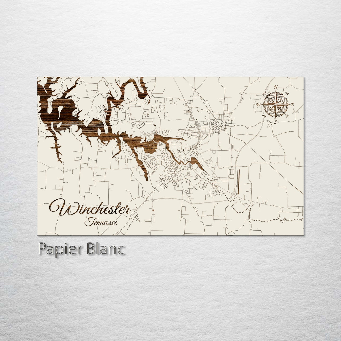 Winchester, Tennessee Street Map