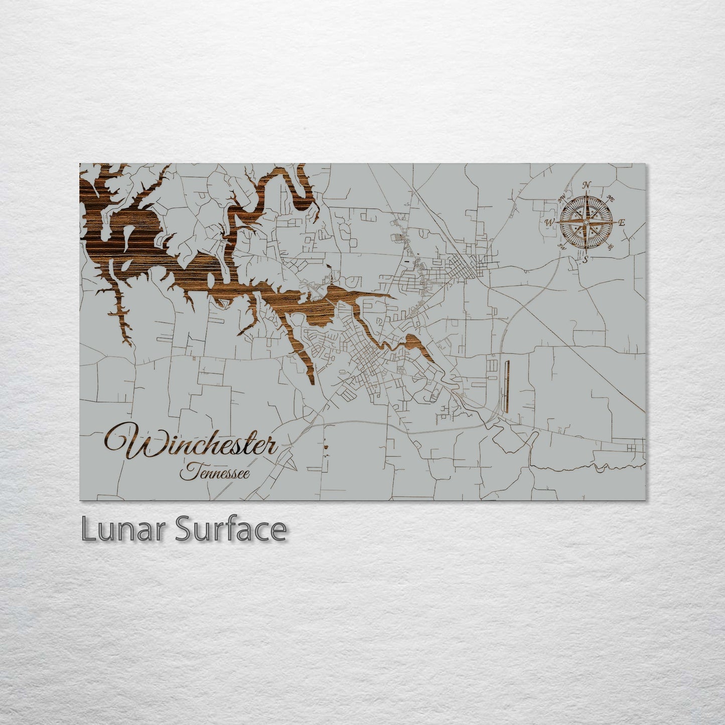 Winchester, Tennessee Street Map