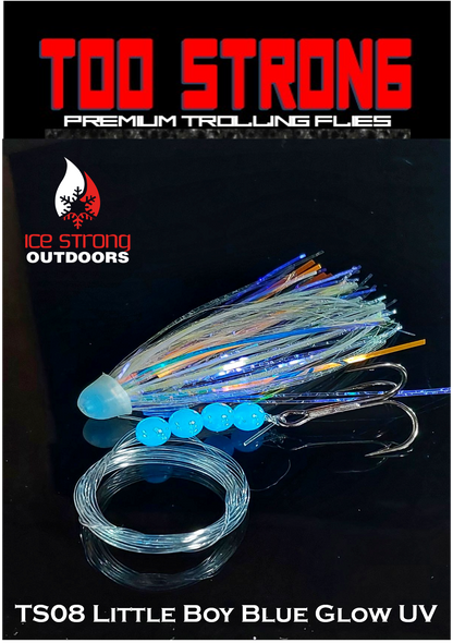 Ice Strong Outdoors - Too Strong Premium Trolling Flies - Fully Rigged - NEW 2026 Colors Released!