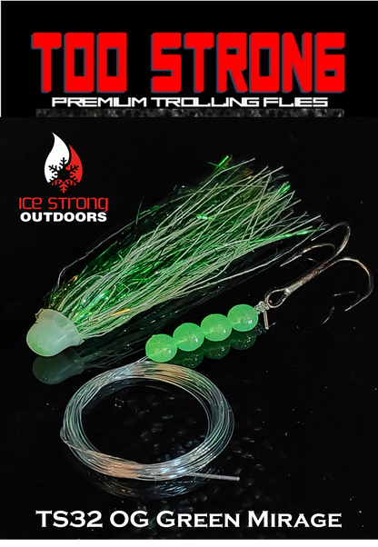 Too Strong Premium Trolling Flies - Fully Rigged