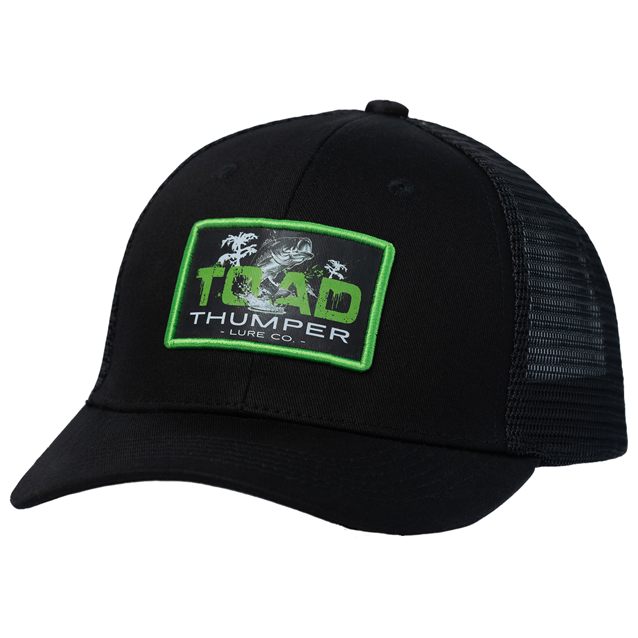 Black ToadThumper Mesh Snapback Hat