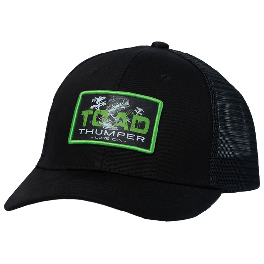 Black ToadThumper Mesh Snapback Hat