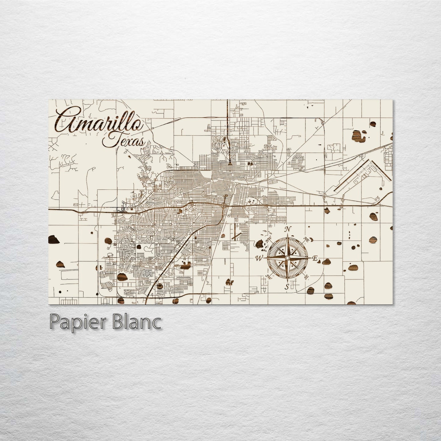 Amarillo, Texas Street Map