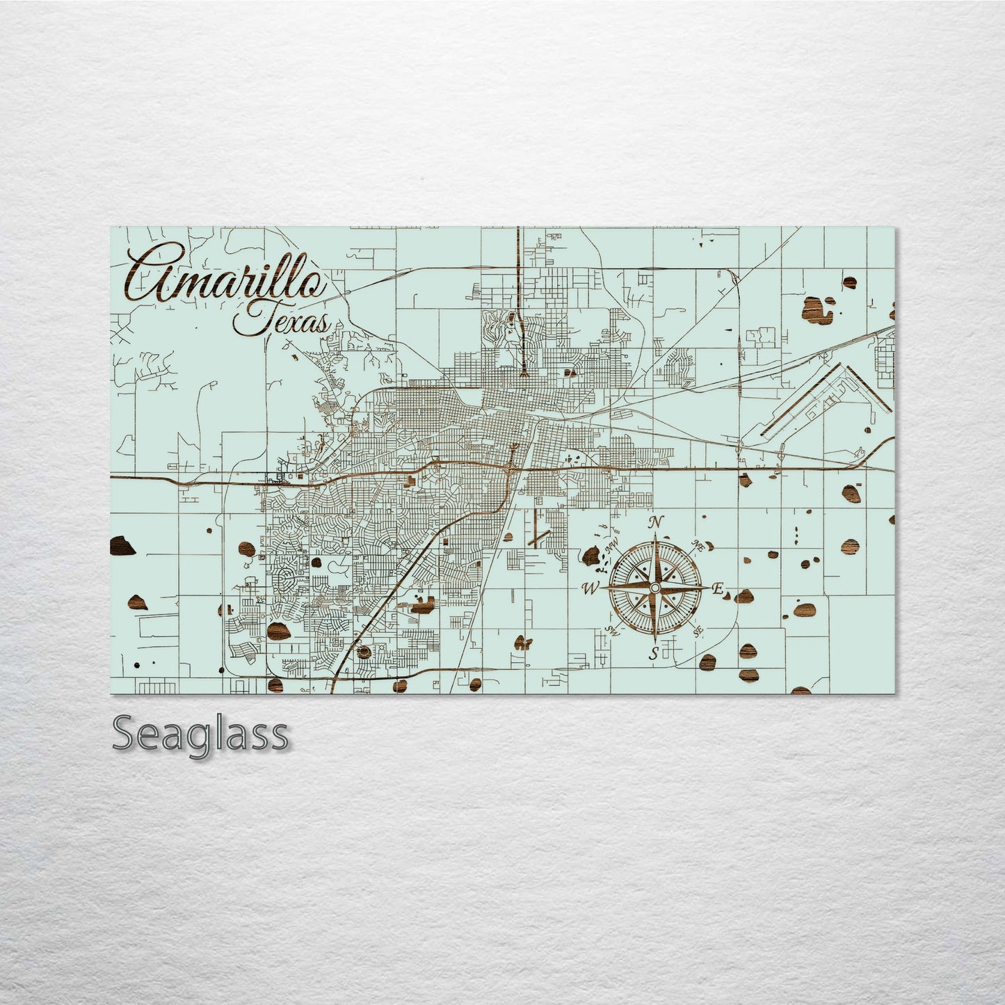 Amarillo, Texas Street Map