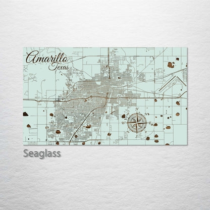 Amarillo, Texas Street Map