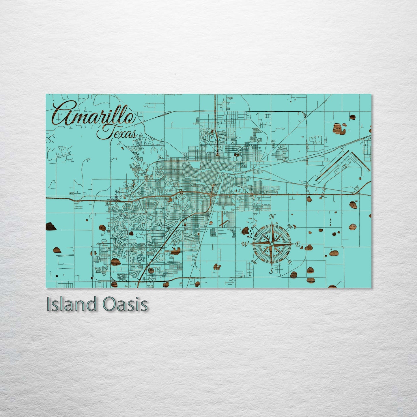 Amarillo, Texas Street Map