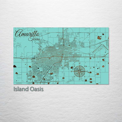 Amarillo, Texas Street Map