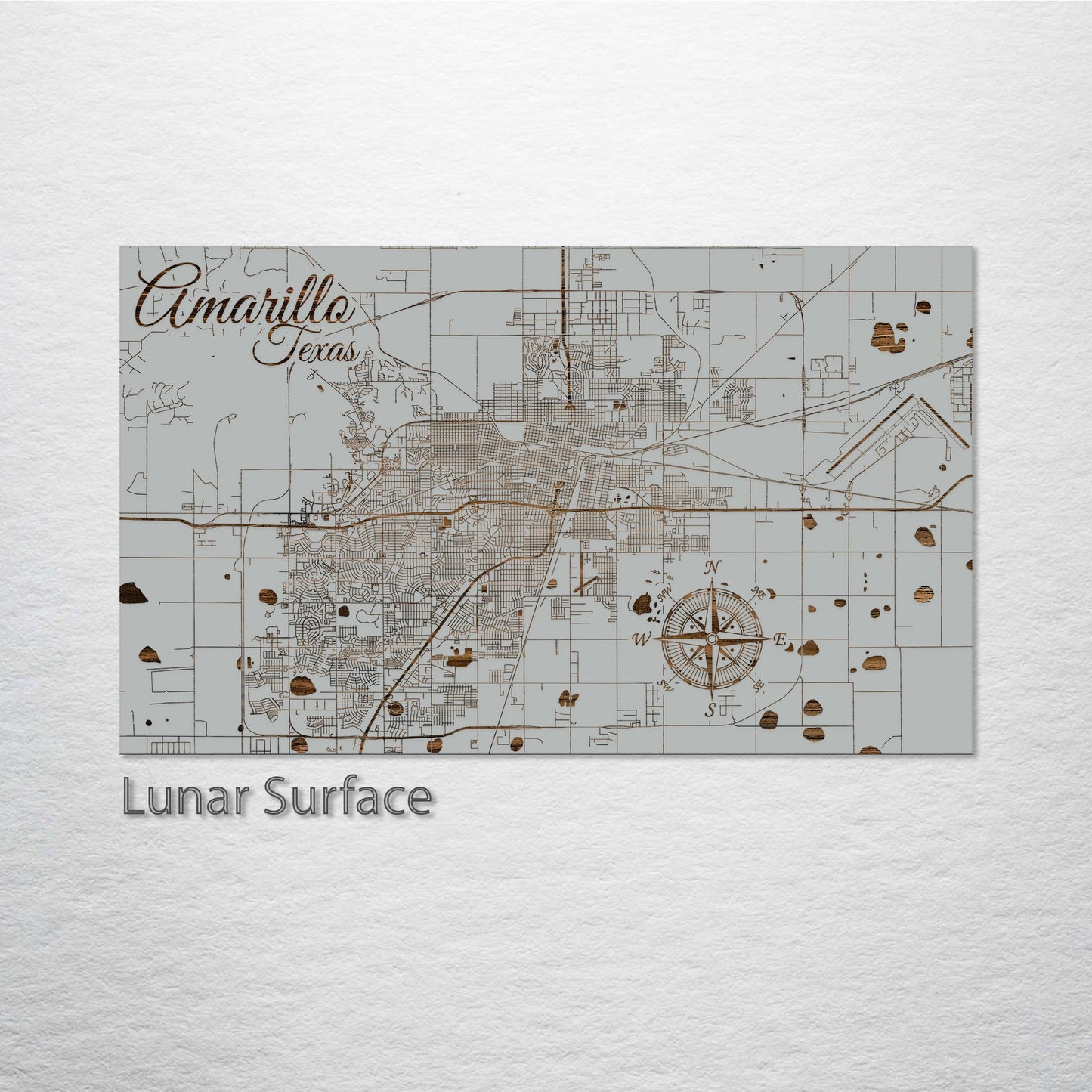 Amarillo, Texas Street Map