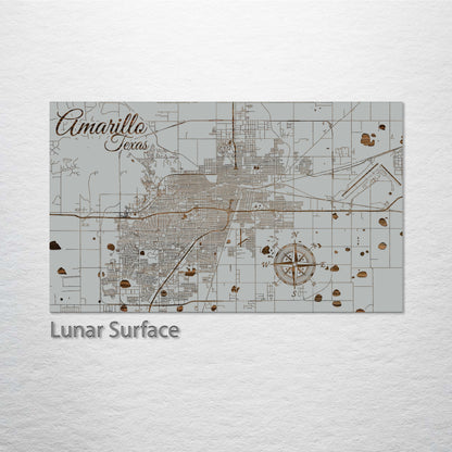 Amarillo, Texas Street Map