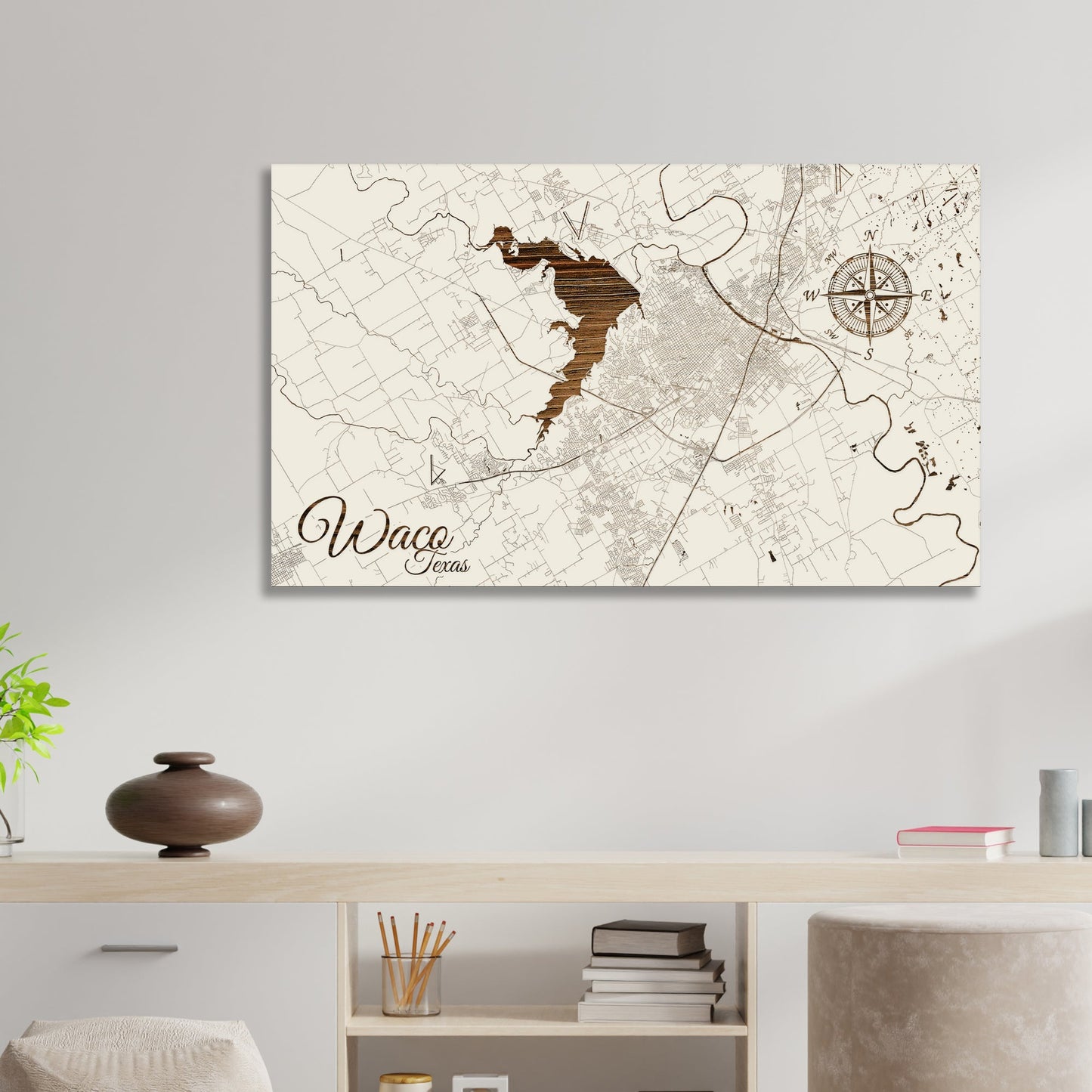 Waco, Texas Street Map