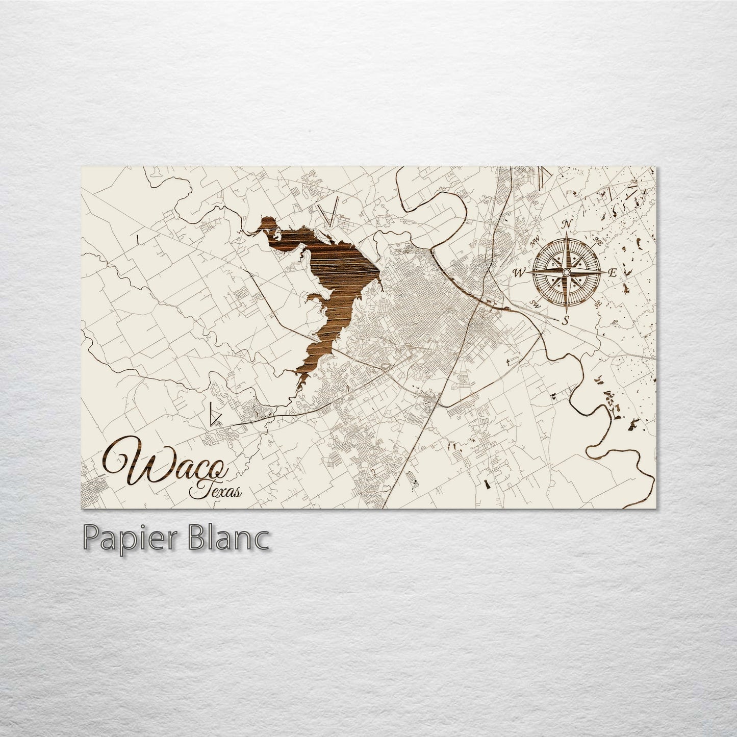 Waco, Texas Street Map