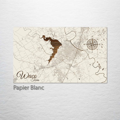 Waco, Texas Street Map