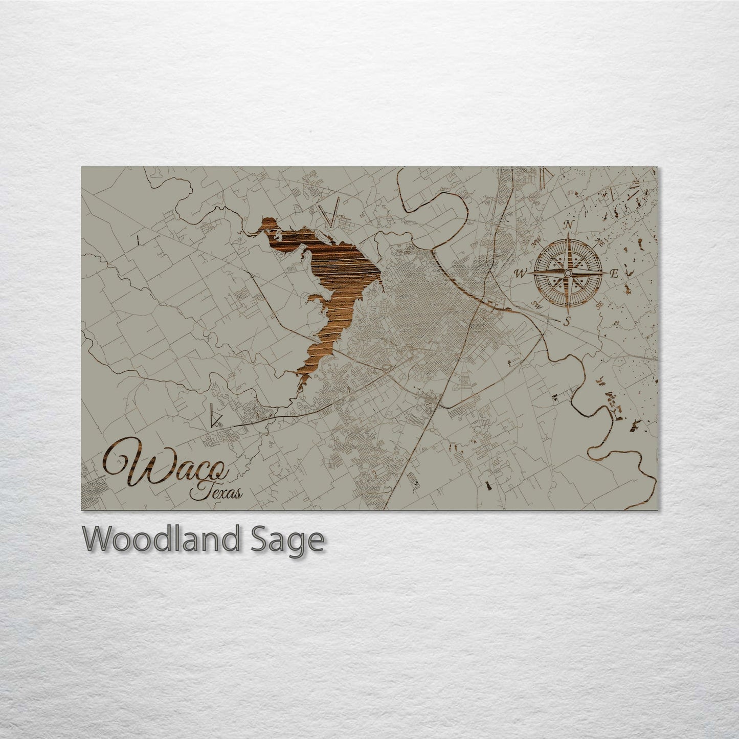 Waco, Texas Street Map