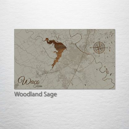 Waco, Texas Street Map