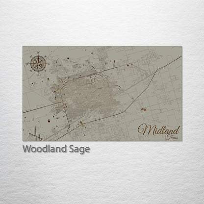 Midland, Texas Street Map