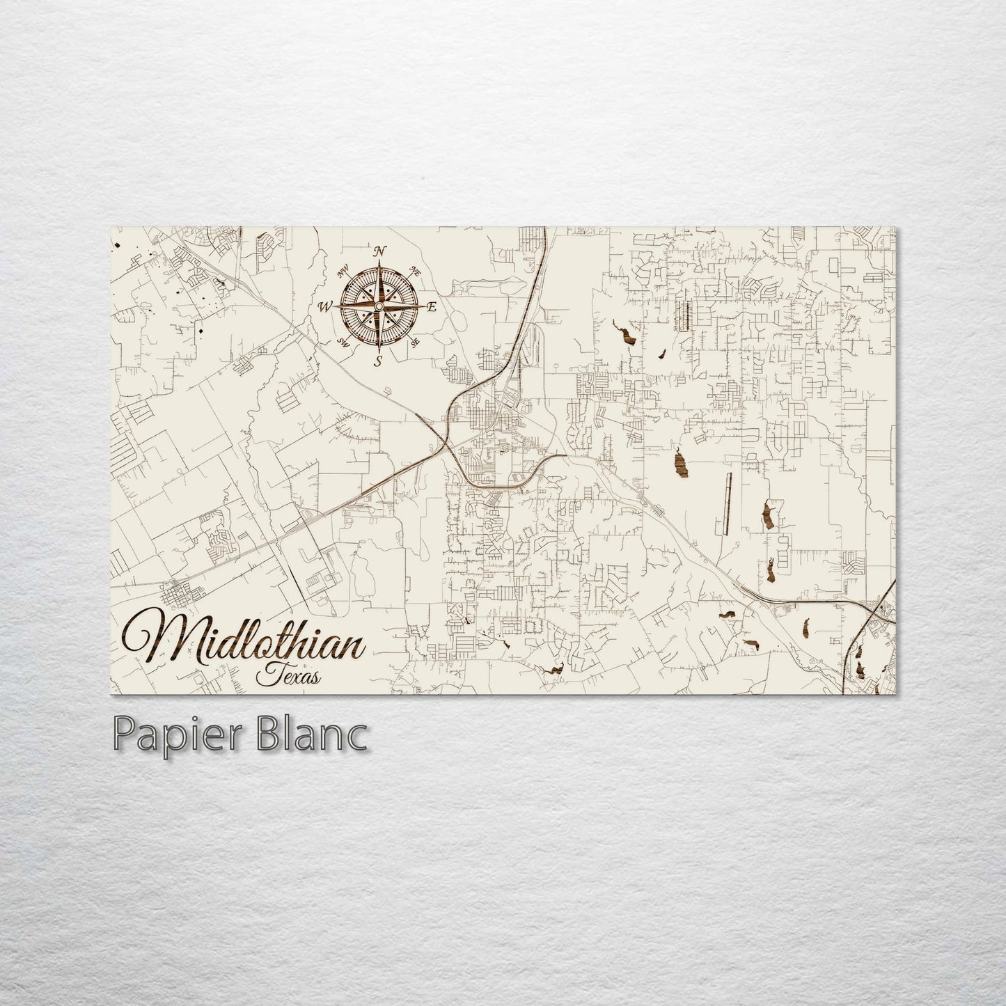 Midlothian, Texas Street Map