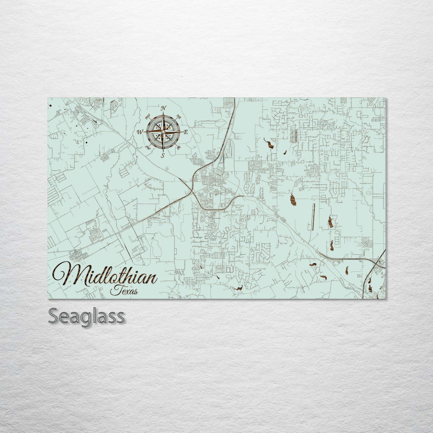 Midlothian, Texas Street Map