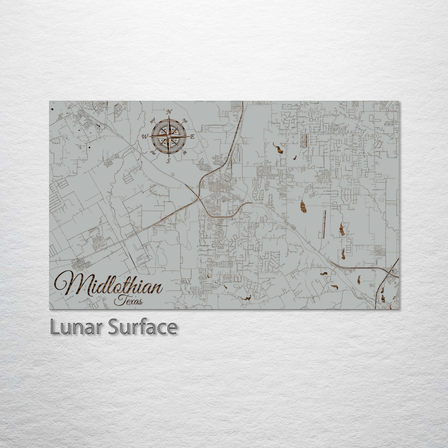 Midlothian, Texas Street Map