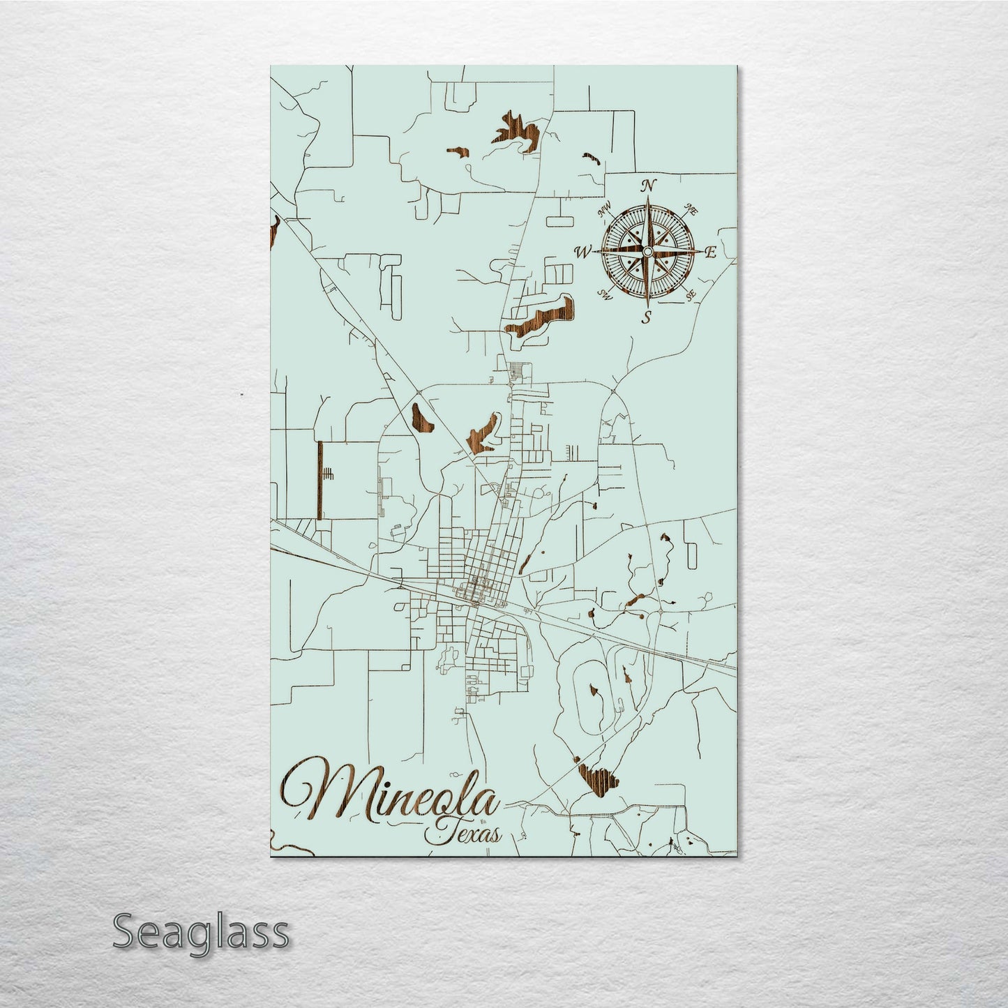 Mineola, Texas Street Map