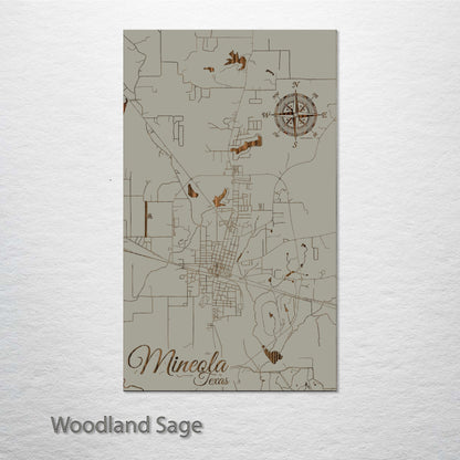Mineola, Texas Street Map