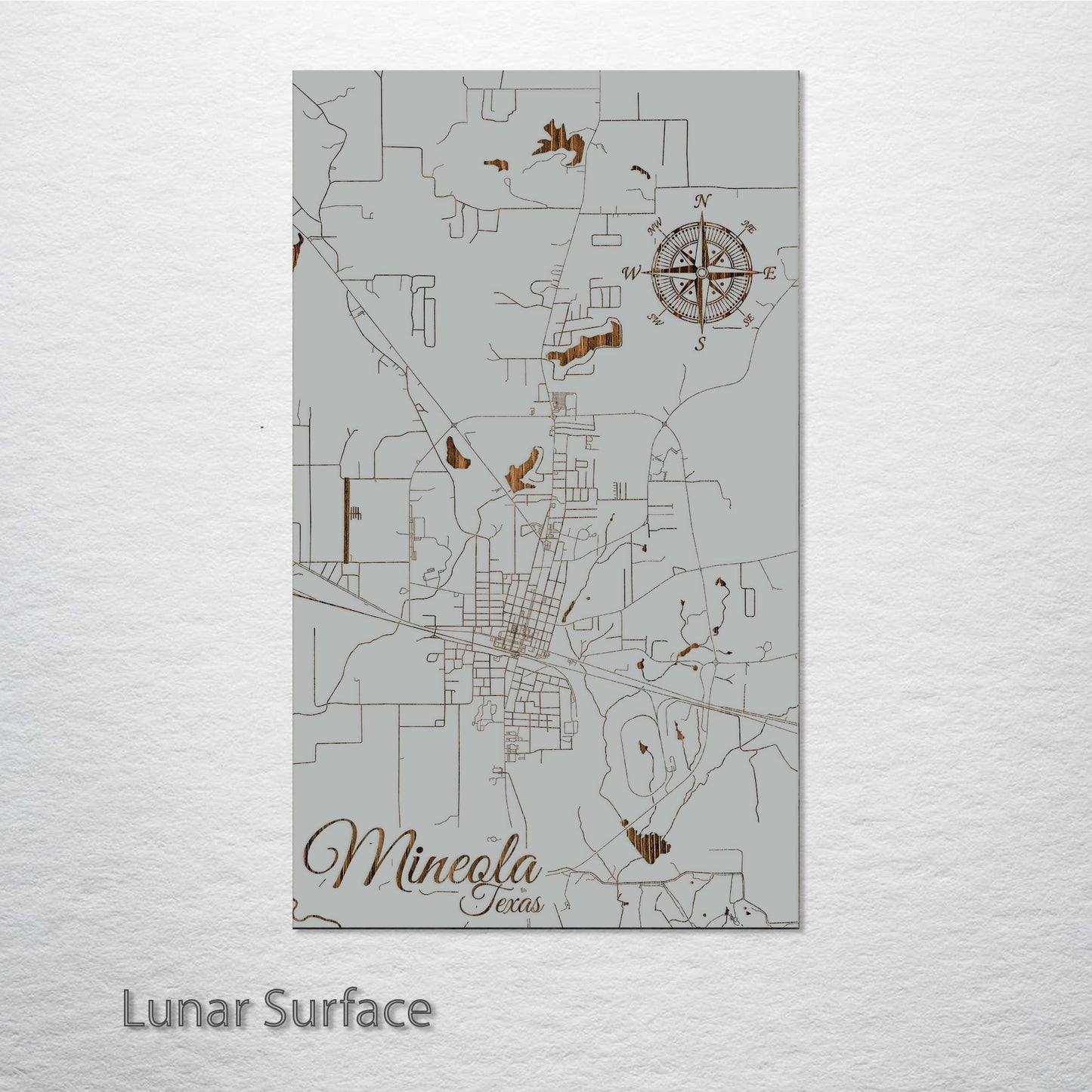 Mineola, Texas Street Map