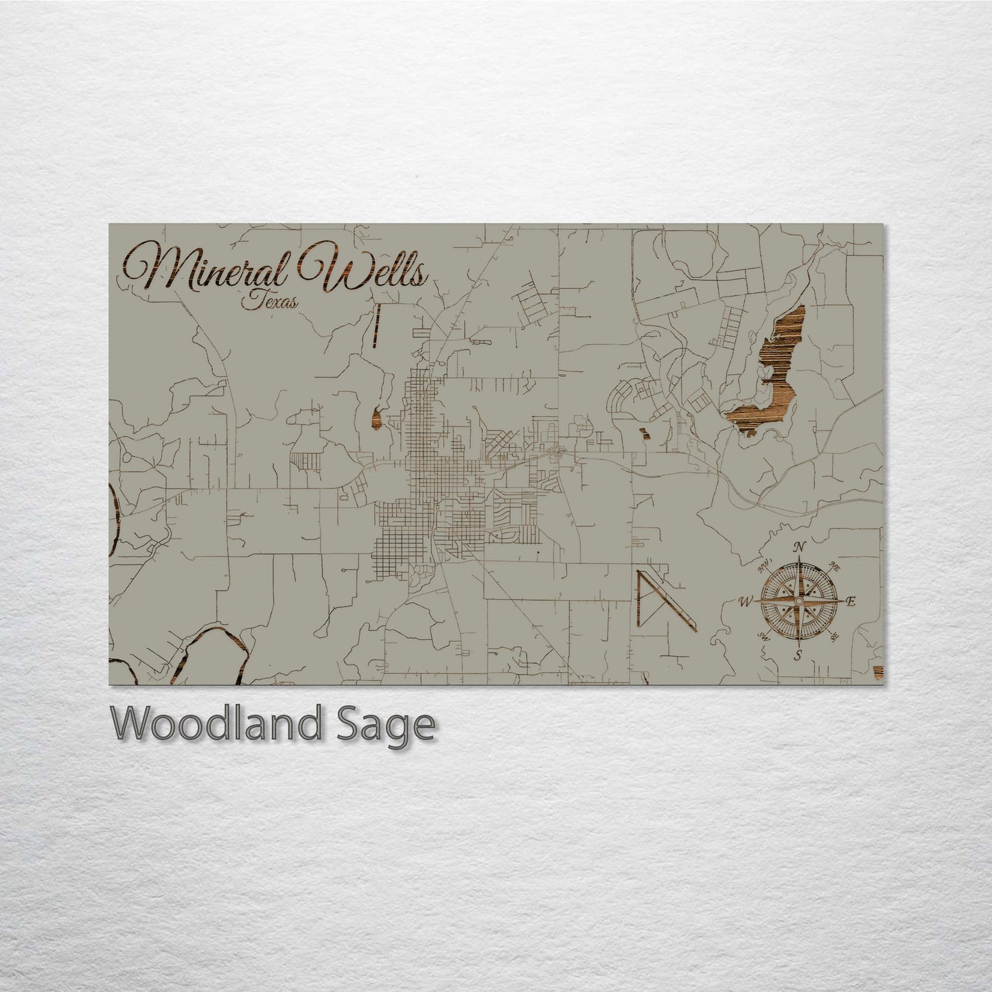 Mineral Wells, Texas Street Map